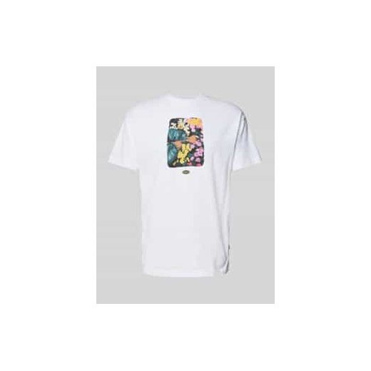 T-shirt z prążkowanym,okrągłym dekoltem model ‘DAYDATE’ ze sklepu Peek&Cloppenburg  w kategorii T-shirty męskie - zdjęcie 177860628