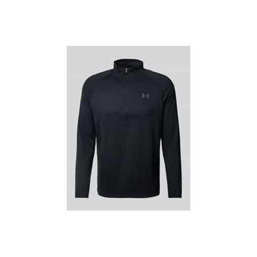 Bluzka z wiskozy z długim rękawem i zapinanym kołnierzem ze sklepu Peek&Cloppenburg  w kategorii T-shirty męskie - zdjęcie 177860788