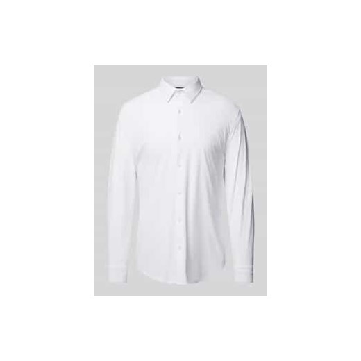 Koszula biznesowa o kroju slim fit z drobnego twillu z dodatkiem streczu ze sklepu Peek&Cloppenburg  w kategorii Koszule męskie - zdjęcie 177860835