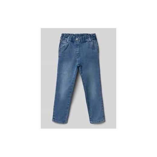 Jeansy z naszywką z logo ze sklepu Peek&Cloppenburg  w kategorii Spodnie dziewczęce - zdjęcie 177860895