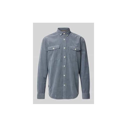 Koszula casualowa o kroju regular fit z kołnierzykiem typu button down ze sklepu Peek&Cloppenburg  w kategorii Koszule męskie - zdjęcie 177860916