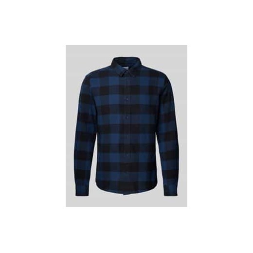 Koszula casualowa o kroju regular fit z kołnierzykiem typu kent model ‘GUDMUND’ ze sklepu Peek&Cloppenburg  w kategorii Koszule męskie - zdjęcie 177860929