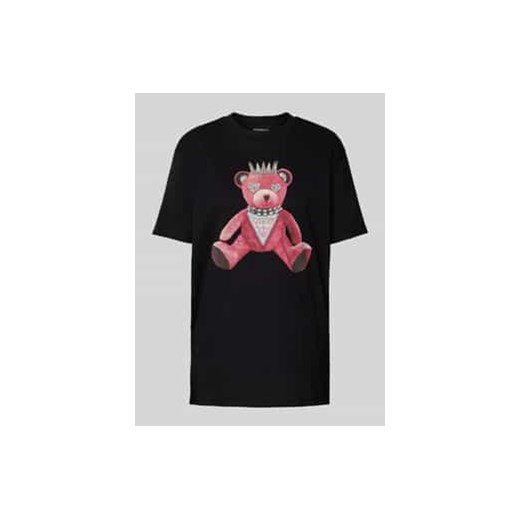 T-shirt z nadrukowanym motywem ze sklepu Peek&Cloppenburg  w kategorii Bluzki damskie - zdjęcie 177860975