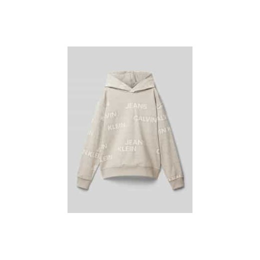 Bluza z kapturem z nadrukiem z logo ze sklepu Peek&Cloppenburg  w kategorii Bluzy chłopięce - zdjęcie 177861508