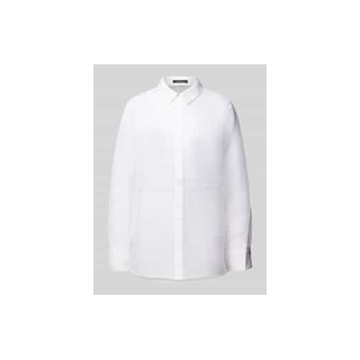 Bluzka o kroju regular fit z półprzezroczystego materiału ze sklepu Peek&Cloppenburg  w kategorii Koszule damskie - zdjęcie 177861555