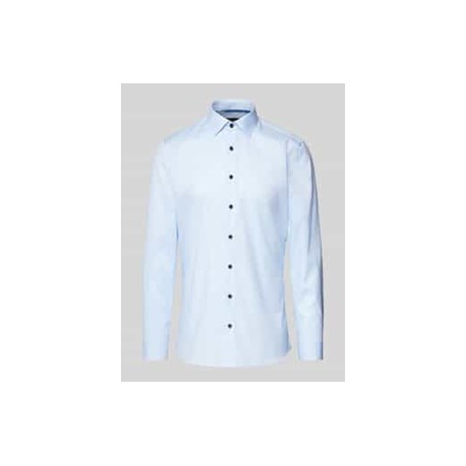 Koszula biznesowa o kroju super slim fit z fakturowanym wzorem model ‘New York’ ze sklepu Peek&Cloppenburg  w kategorii Koszule męskie - zdjęcie 177861729