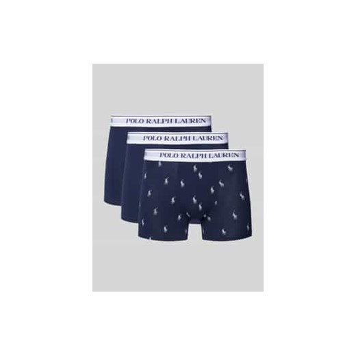 Obcisłe bokserki z elastycznym paskiem z logo w zestawie 3 szt. ze sklepu Peek&Cloppenburg  w kategorii Majtki męskie - zdjęcie 177861747
