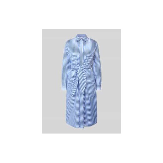 Sukienka midi z wiązanym paskiem model ‘KAHWELL’ ze sklepu Peek&Cloppenburg  w kategorii Sukienki - zdjęcie 177861796