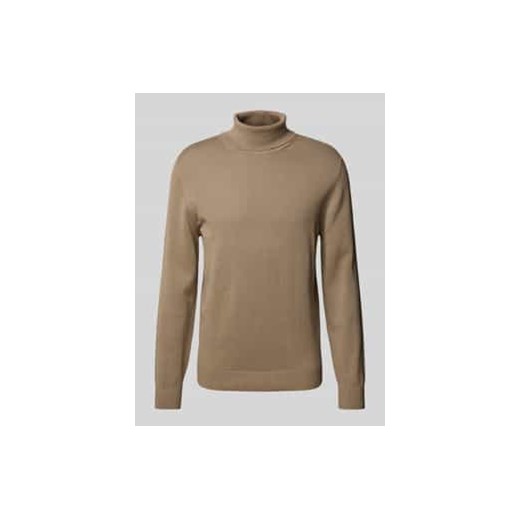 Golf o kroju regular fit z czystej bawełny ze sklepu Peek&Cloppenburg  w kategorii Swetry męskie - zdjęcie 177861807