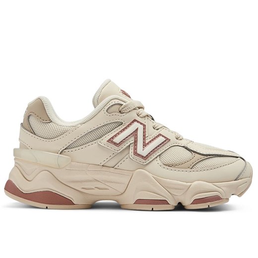 Buty dziecięce New Balance PC9060GC - beżowe New Balance 33 streetstyle24.pl