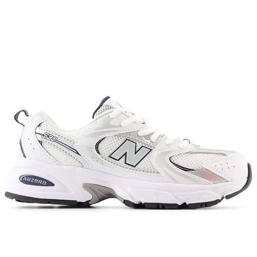 Buty New Balance GR530SB1 - białe ze sklepu streetstyle24.pl w kategorii Buty sportowe damskie - zdjęcie 177862127