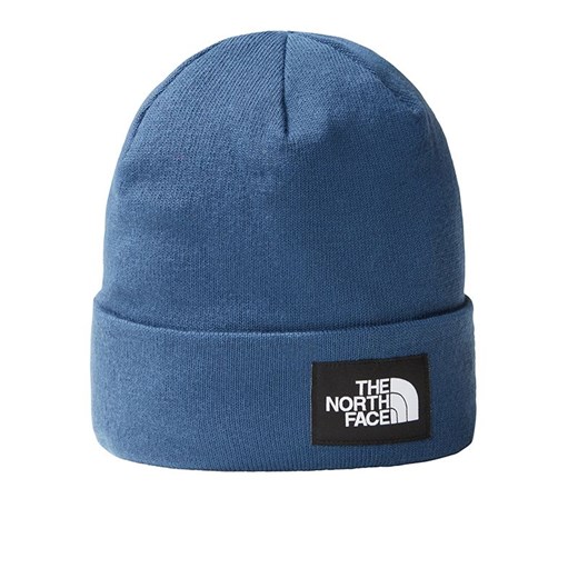 Czapka The North Face Dock Worker Recycled 0A3FNTHDC1 - niebieska ze sklepu streetstyle24.pl w kategorii Czapki zimowe męskie - zdjęcie 177862157