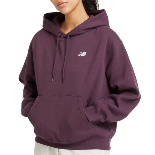 Bluza New Balance WT41510PLN - fioletowa ze sklepu streetstyle24.pl w kategorii Bluzy damskie - zdjęcie 177862195