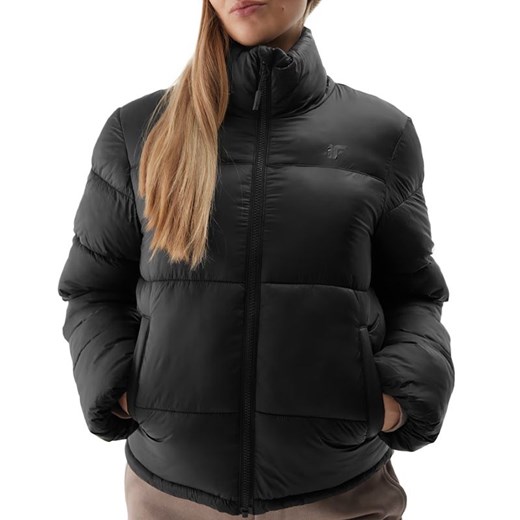 Kurtka 4F WAW24TDJAF46920S - czarna ze sklepu streetstyle24.pl w kategorii Kurtki damskie - zdjęcie 177862259