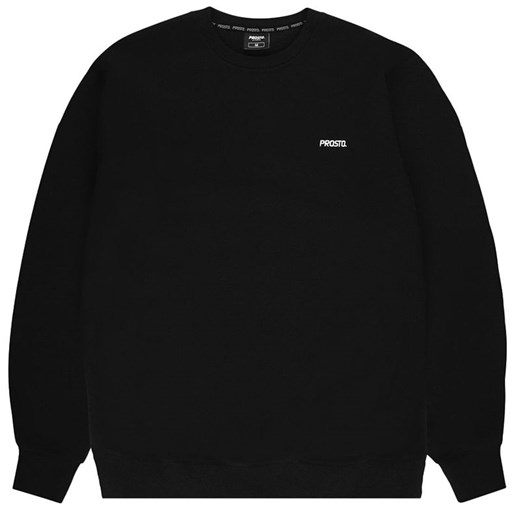 Bluza Prosto Crewneck Base KL242MSWE1024 - czarna ze sklepu streetstyle24.pl w kategorii Bluzy męskie - zdjęcie 177862278