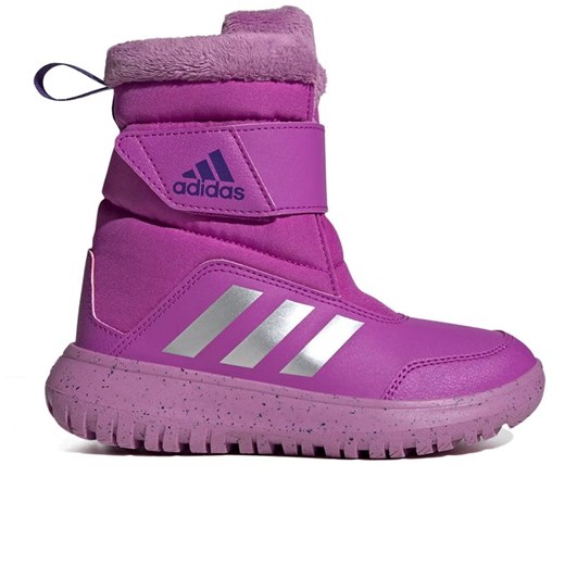 Buty adidas Winterplay IE8673 - różowe ze sklepu streetstyle24.pl w kategorii Buty zimowe dziecięce - zdjęcie 177862316