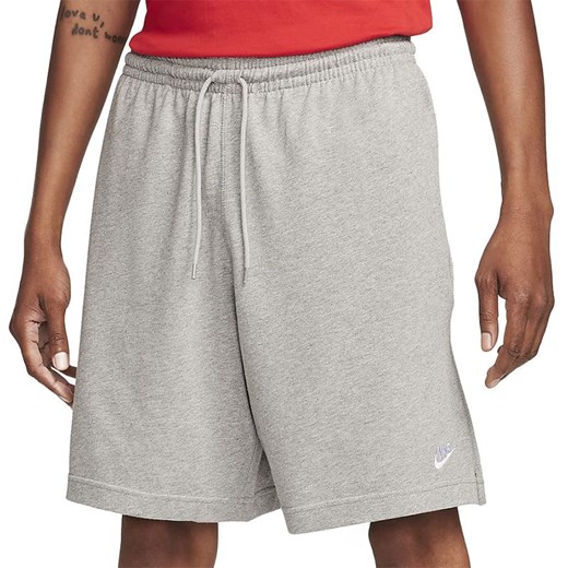 Spodenki Nike Club FQ4359-063 - szare ze sklepu streetstyle24.pl w kategorii Spodenki męskie - zdjęcie 177862339