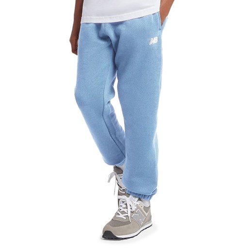Spodnie New Balance LAKB0007HEB - niebieskie ze sklepu streetstyle24.pl w kategorii Spodnie dziewczęce - zdjęcie 177862459