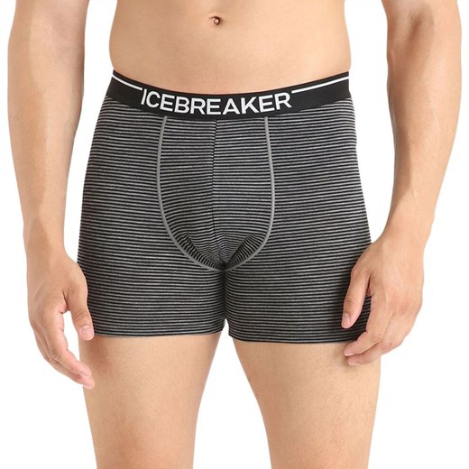 Bokserki Icebreaker Anatomica Boxers 1030290381 - szare ze sklepu streetstyle24.pl w kategorii Majtki męskie - zdjęcie 177862505