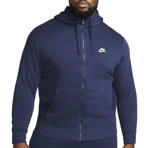Bluza Nike NSW Club Fleece BV2645-410 - granatowa ze sklepu streetstyle24.pl w kategorii Bluzy męskie - zdjęcie 177862509