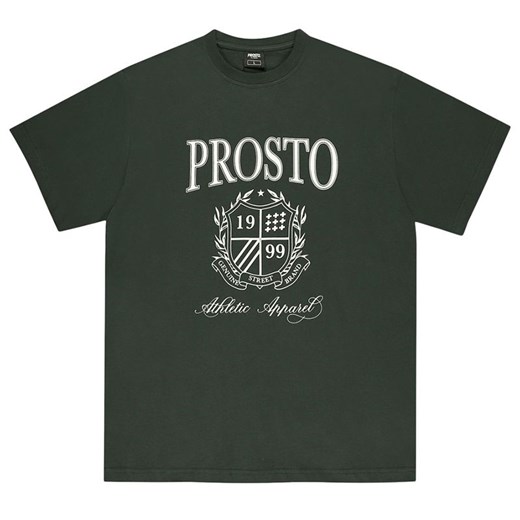 Koszulka Prosto Haxer KL242MTEE1081 - zielona ze sklepu streetstyle24.pl w kategorii T-shirty męskie - zdjęcie 177862609