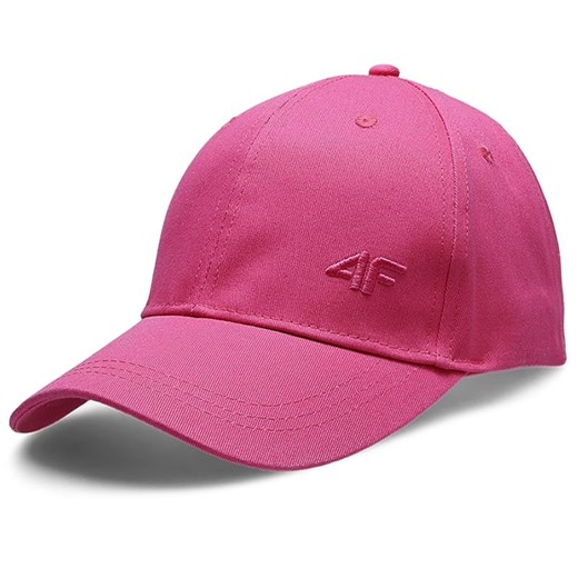 Czapka 4F SS23ACABF10955S - różowa ze sklepu streetstyle24.pl w kategorii Czapki z daszkiem damskie - zdjęcie 177862729