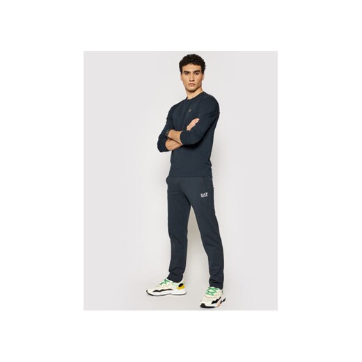 EA7 Emporio Armani Spodnie dresowe 8NPP51 PJ05Z 1578 Granatowy Regular Fit S MODIVO