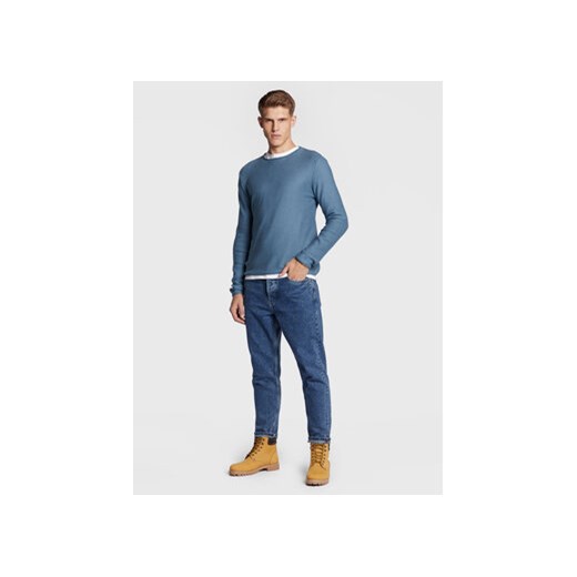 Solid Longsleeve 21106135 Biały Regular Fit Solid M MODIVO