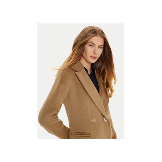 Marciano Guess Płaszcz wełniany 4BGL07 7045A Brązowy Regular Fit Marciano Guess 44 MODIVO