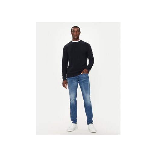 JOOP! Jeans Sweter 15 JJK-13Haro 30042634 Granatowy Modern Fit L MODIVO