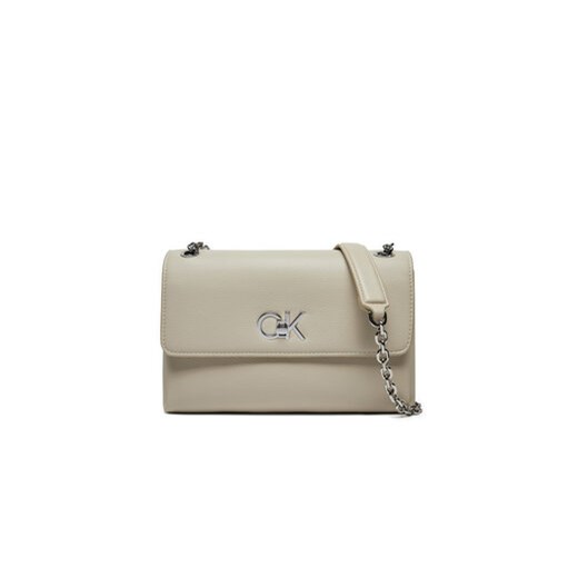 Calvin Klein Torebka K60K612554 Écru Calvin Klein uniwersalny MODIVO