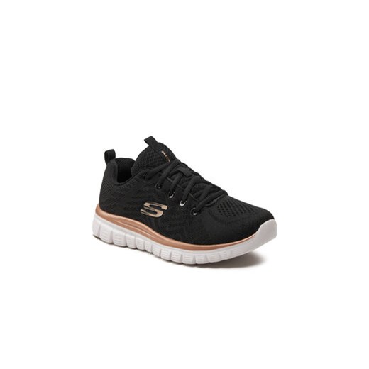 Skechers Sneakersy 12615/BKGD Czarny Skechers 37 MODIVO
