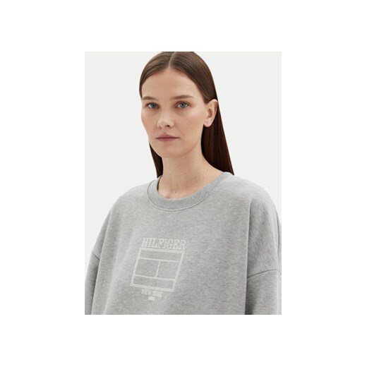 Tommy Hilfiger Bluza WW0WW44633 Szary Regular Fit Tommy Hilfiger XXL MODIVO