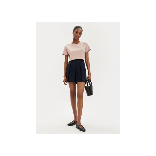 Sisley T-Shirt 3I1XL101S Różowy Boxy Fit Sisley L MODIVO