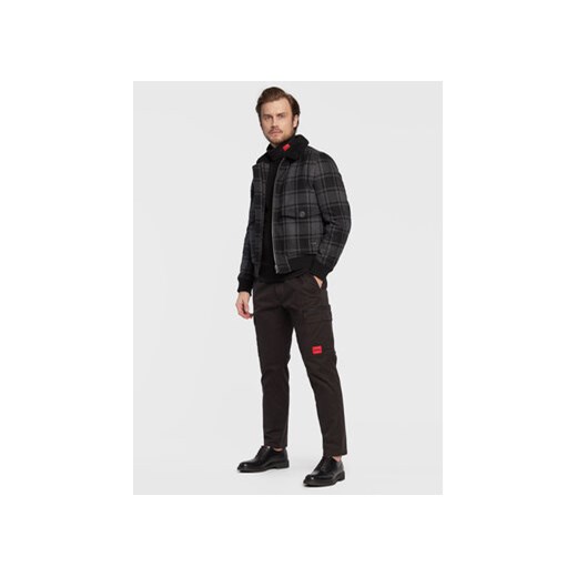 Hugo Golf Derollo224 50479373 Czarny Slim Fit M MODIVO