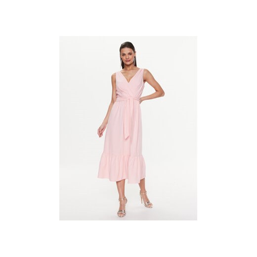 DKNY Sukienka koktajlowa DD3BR685 Różowy Regular Fit 40 MODIVO