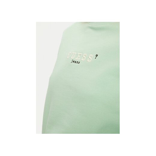 Guess Jeans Bluza W5RQ28 K68I4 Zielony Regular Fit XL MODIVO