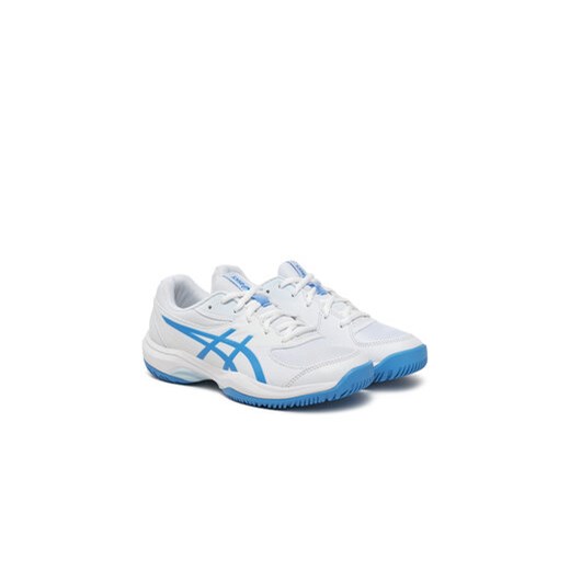 Asics Buty do tenisa Gel-Game Gs 1044A083 Biały 39 MODIVO