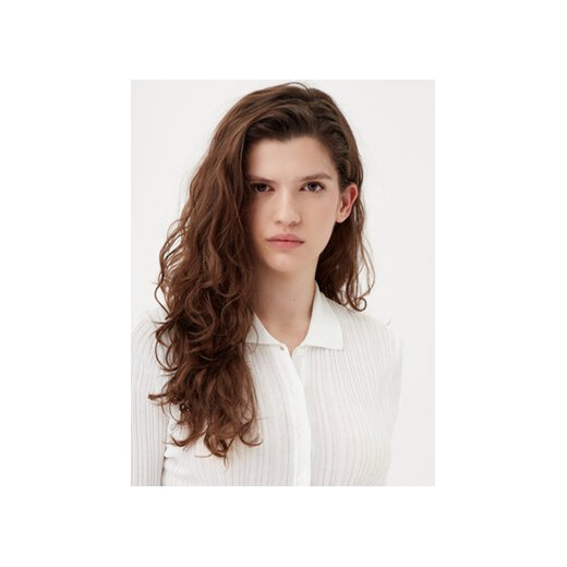 BARDOT Kardigan 59638TB Biały Regular Fit XS MODIVO