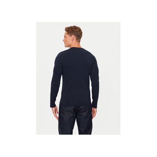 Emporio Armani Underwear Longsleeve 111023 4F512 00135 Granatowy Slim Fit M MODIVO