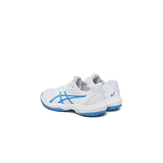 Asics Buty do tenisa Gel-Game Gs 1044A083 Biały 39_5 MODIVO
