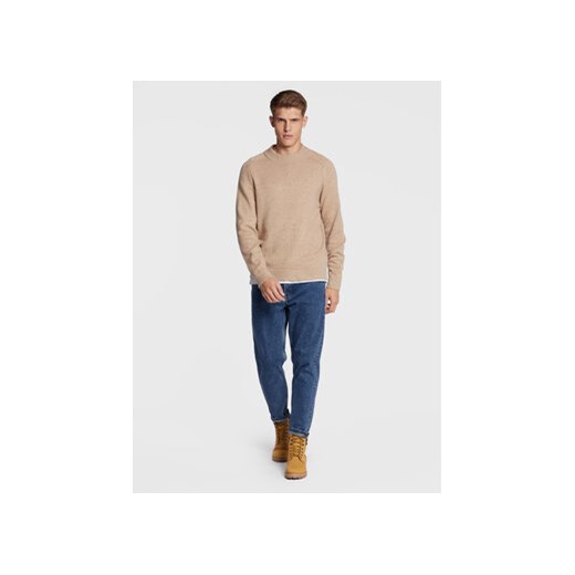 Solid Longsleeve 21106135 Biały Regular Fit Solid L MODIVO