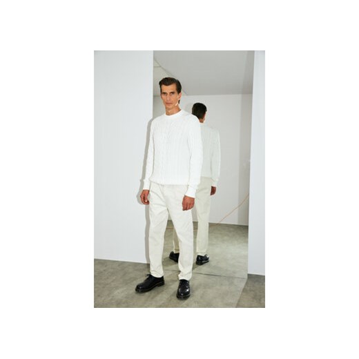 Boss Chinosy T_Commuter 50495497 Beżowy Slim Fit 52 MODIVO