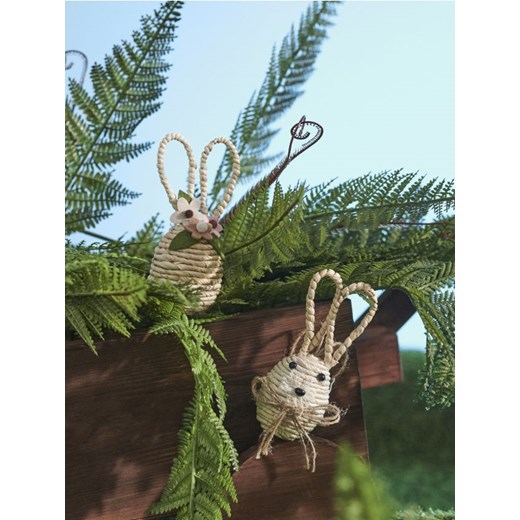 Sinsay - Ozdoby wielkanocne 2 pack - beżowy ze sklepu Sinsay w kategorii Dekoracje wielkanocne - zdjęcie 177888448