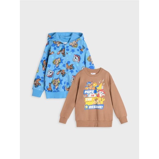 Sinsay - Bluza Psi Patrol 2 pack - wielobarwny Sinsay 116 wyprzedaż Sinsay