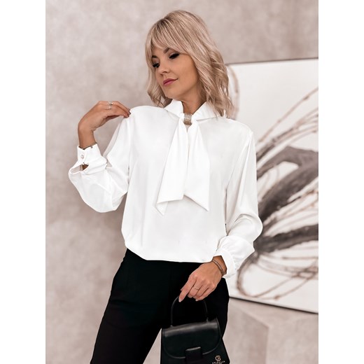 bluzka maries ecru one size ze sklepu UBRA w kategorii Bluzki damskie - zdjęcie 177890187