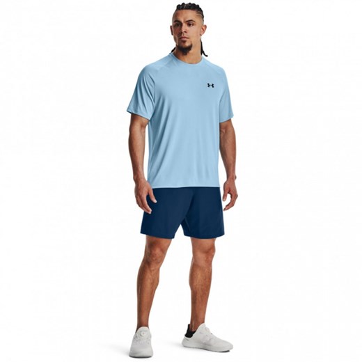 Męskie spodenki treningowe UNDER ARMOUR UA Woven Graphic Shorts - granatowe ze sklepu Sportstylestory.com w kategorii Spodenki męskie - zdjęcie 177892968