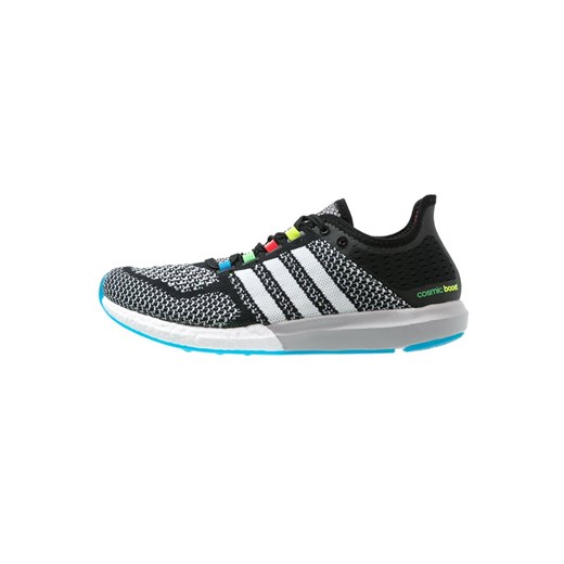 adidas Performance CC COSMIC BOOST Obuwie do biegania Amortyzacja core black/white/solar blue zalando czarny Buty do biegania męskie