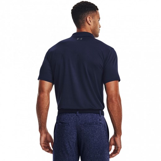 Męska koszulka polo Under Armour UA Matchplay Polo - granatowa ze sklepu Sportstylestory.com w kategorii T-shirty męskie - zdjęcie 177894917