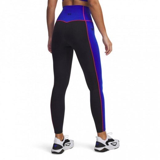 Damskie legginsy treningowe Under Armour Project Rock Legging - czarne ze sklepu Sportstylestory.com w kategorii Spodnie damskie - zdjęcie 177895499